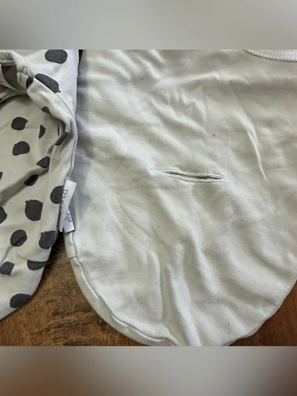 Ely’s & Co. adjustable swaddle - 3 pack grey & black 0-3 months
